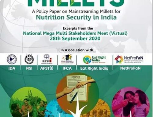 White paper on main streaming millets